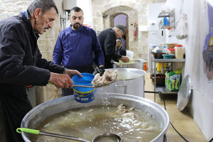 Centuries-old Jerusalem soup kitchen serves up 'food with dignity